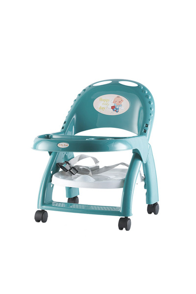 COOYA Baby Booster Seat for Dining Table,with Adjustable Tray & Height,Easy to Assemble & Fold up