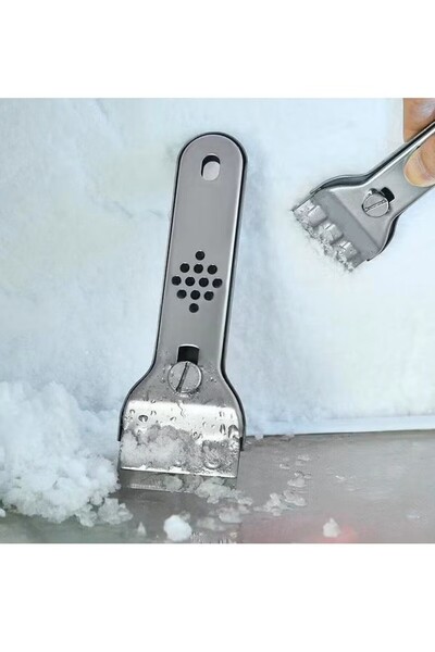 Generic Multi-Functional Stainless Steel Cleaning Shovel - For Kitchen Tiles, Walls, Floors