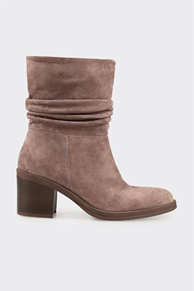 Elle Shoes Kahve Deri Kadın Günlük Bot