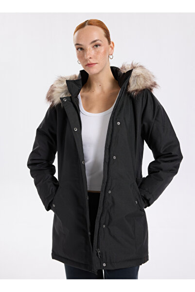 ONLY Siyah Kadın Kaban ONLNEWKATY PARKA LIFE OTW CC