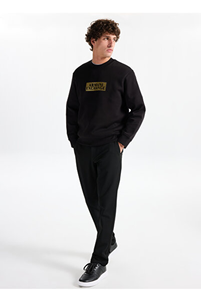 GMG FIRENZE Normal Bel Normal Paça Slim Fit Siyah Erkek Pantolon GU25MFW01013