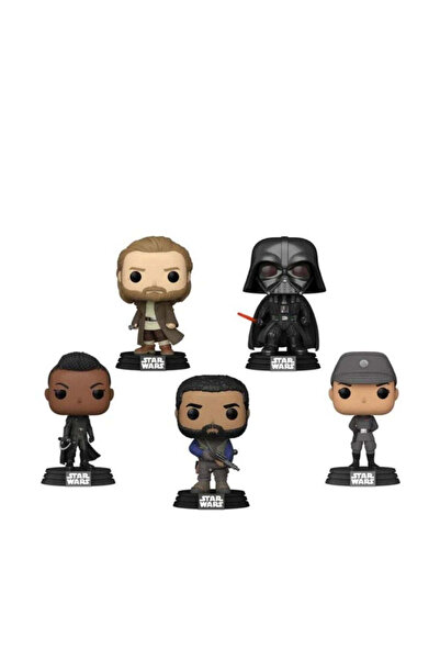Funko 5 Pack : Star Wars - Obi-Wan Kenobi, Darth Vader, Kawlan Rowken, Tala Durith & Reva (Third Sis