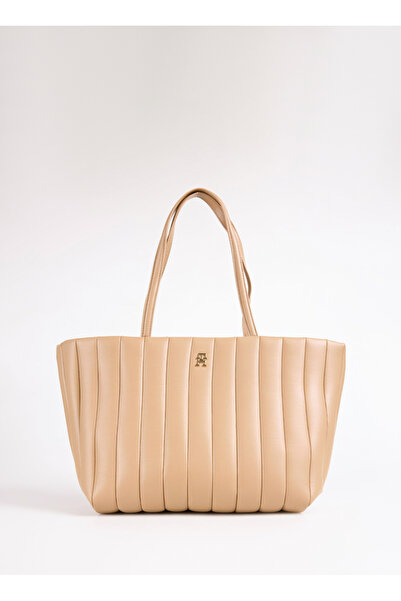 Tommy Hilfiger Bej Kadın Tote Çanta AW0AW17670RBC