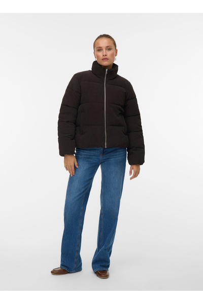 Vero Moda Kahve Kadın Mont VMDEBRA SHORT JACKET GA ENT