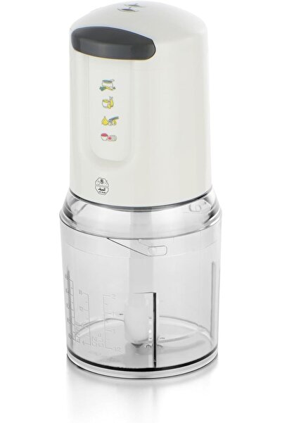 Other Electric Food Chopper 350W Al Saif, 2 speeds, stainless steel blade, transparent bowl, gray (E02424/