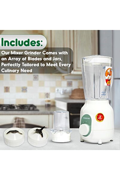 Nikai Countertop Blender & Grinder 350W, 1.5L Jar, Model NB1700T4