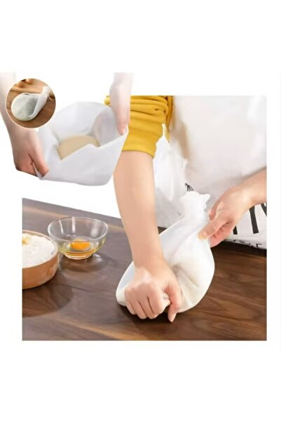 Generic 1pc Silicone Dough Kneading Bag - Bread/Pastry/Pizza, Easy Mixing Baking Tool