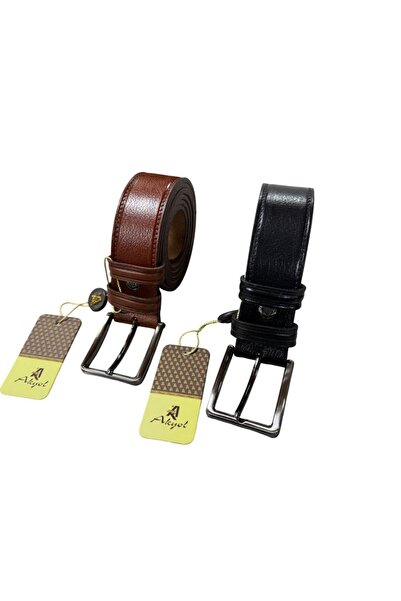 Akyol %100 Hakiki Deri Kemer Kumaş ( 2 Adet )