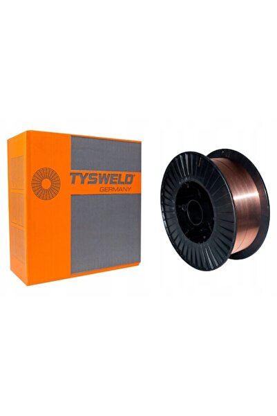 Tysweld SG2/T20 steel welding wire with a diameter of 0.8mm on a 5kg roll