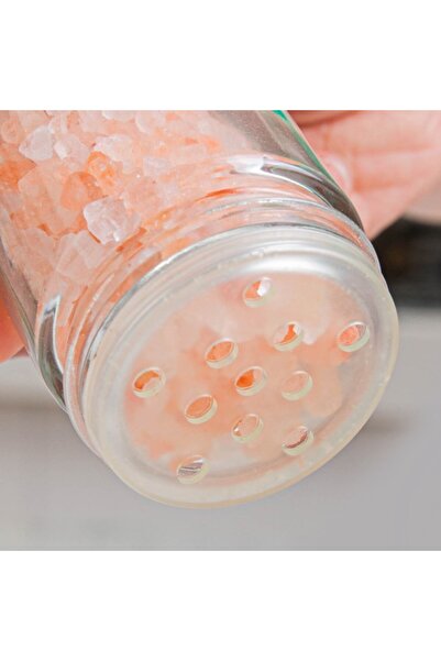 easybox Flippy Rotating Spice Rack, 360° Swivel, Portable, 34x23 cm, ABS/Glass, Black