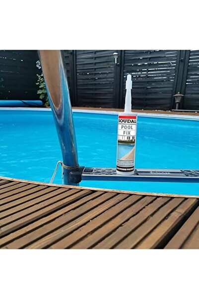 Soudal SILICON SEALANT UNDERWATER CLEAR POOL FIX 290ML BELGIUM