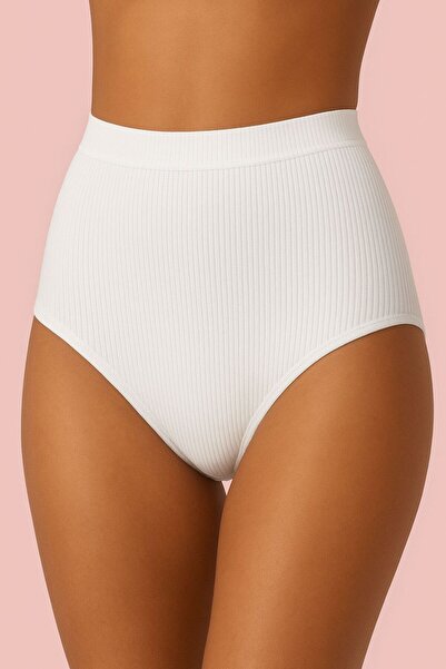 OykWear Kadın 5 li Paket Pamuklu Büyük Beden Toparlayıcı Külot