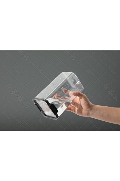 Flippy Plastic Container Flippy, Airtight, 10.2 x 9.8 cm, 700 ml, Transparent