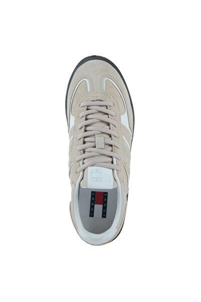 Tommy Hilfiger The Greenwich Edge Kadın Bej Spor Ayakkabı (EN0EN02838-AES)