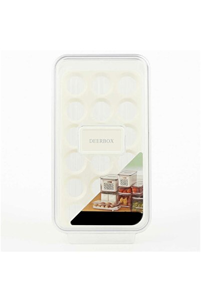 PUFO Deerbox food box with removable sieve and vented lid, for fruits, vegetables or eggs, 32 x 16 cm