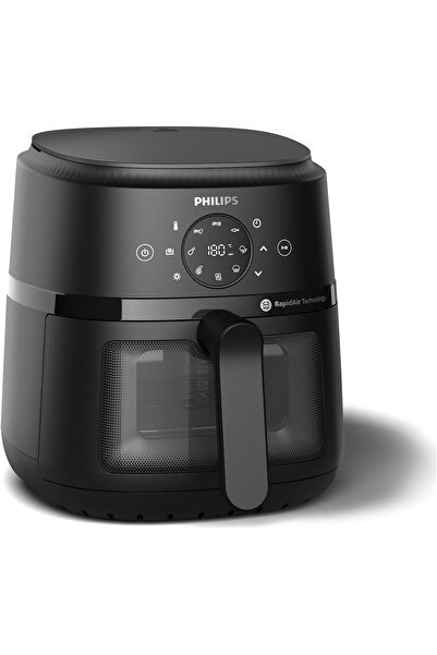 Philips Airfryer NA220/00 Series 2000, 4.2 L, 1500W, Rapid Air, Touchscreen, Cooking Window - Black