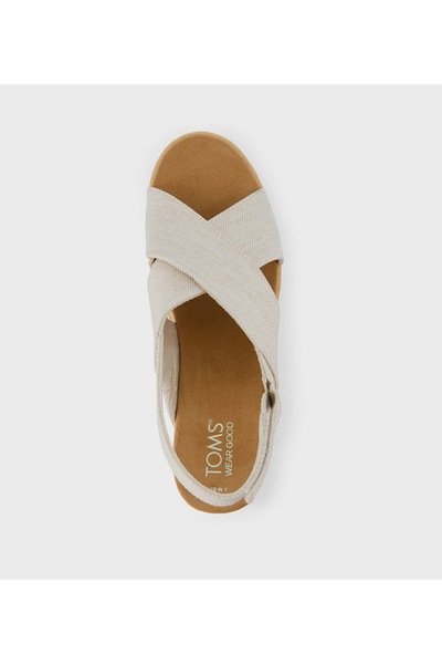 Toms FOOTWEAR WOMEN'S BEIGE SANDALS