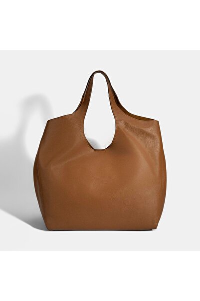 Desa Women's Brown Leather Hobo Bag
