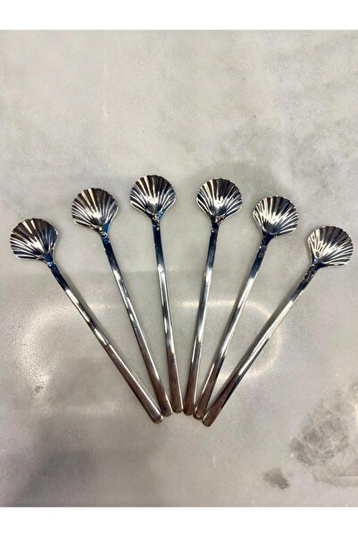 Dame Marie İSTİRİDYE GÜMÜŞ 6'LI ÇAY KAŞIK