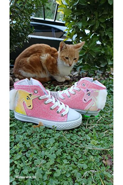 Scarpe Magiche Pink Glitter Unicorn Boots