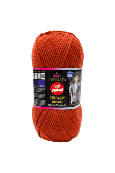 Himalaya خيط تريكو أكريليك مضاد للتكور 100% للاستخدام اليومي 100 جرام / 165 م...