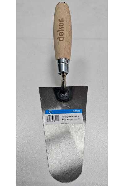 Dekor Ahşap Saplı 18'lik Sıva Malası Kod : 060