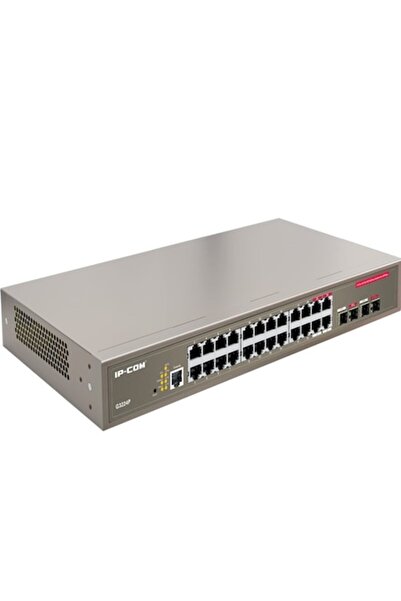 IP-COM Switch PoE G3224P - 24 porturi Gigabit + 4 SFP Combo, gestionat, 360W