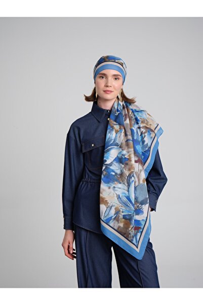 Ayshara شال كوكباهار كوليكشن تشيني شافاك ذو جانب واحد