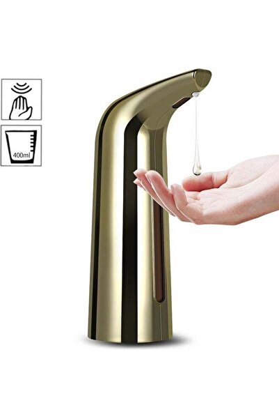 fun zone Infrared Hand-free Touchless Soap Dispenser - Golden 22.30 x 9.50 x 9.50cm