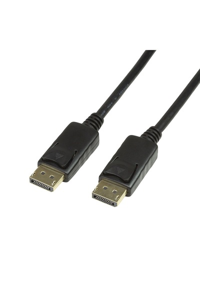 LogiLink Displayport Video Cable 10M, Gold-Plated Connectors, Maximum Resolution 4K@60Hz