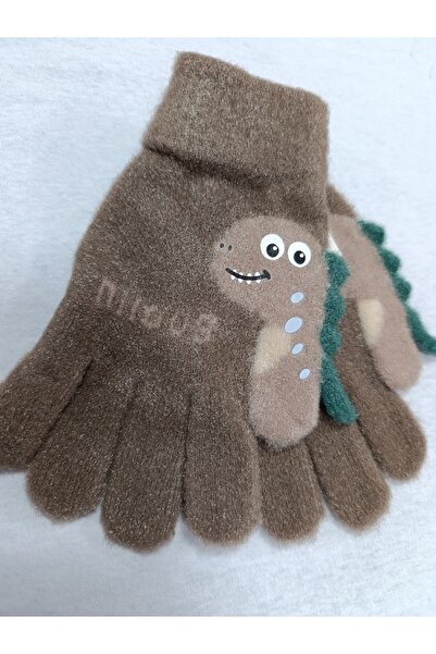 Kitti قفازات صوفية للأولاد من عمر 4-8 سنوات