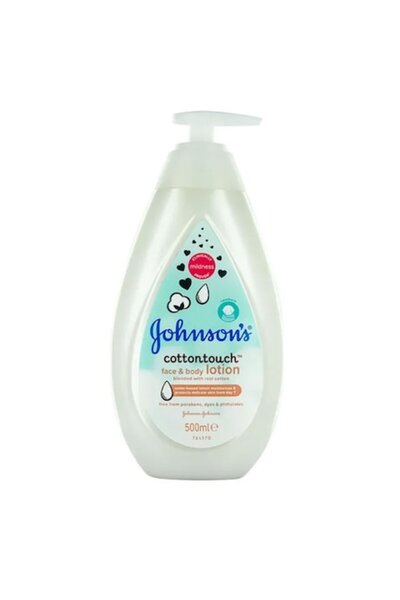 Johnson's Pachet 2 x Loțiune de față și corp Baby Cotton Touch 500 ml