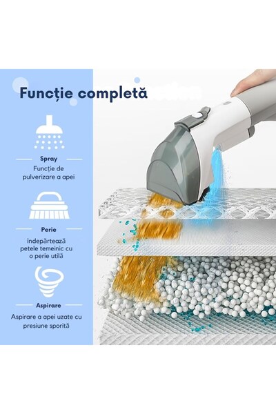 varioshop Portable carpet and upholstery vacuum 450W VarioShop, 11 kPa suction, dual tank