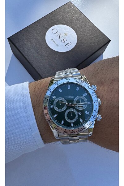 Coliseum Steel Watch Active Calendar Water Resistant