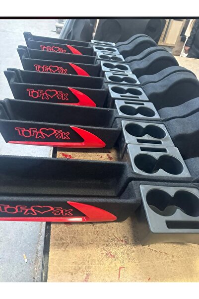 Odun TOFAŞ DOĞAN MURAT 131 ÖN KAPI PANDİZOT CEPLİK TAKIMI BARDAKLI 16 CM YENİ