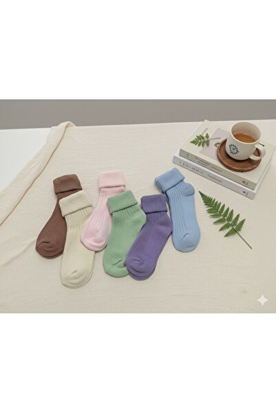 H&N Socks Set of 6 Thick Winter Wool Curled Women's Socks