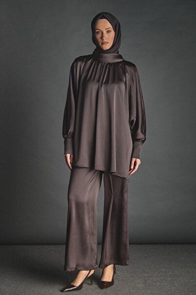 Setrms Saten Oversize İkili Takım