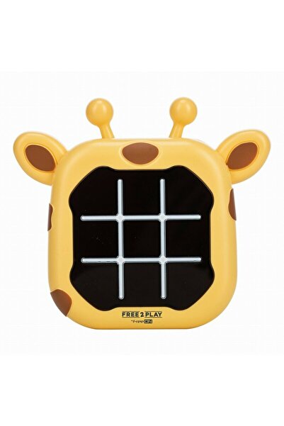 Free2Play Joc electronic 2 în 1, Free2Play, X și 0, Design girafă, 3 ani +