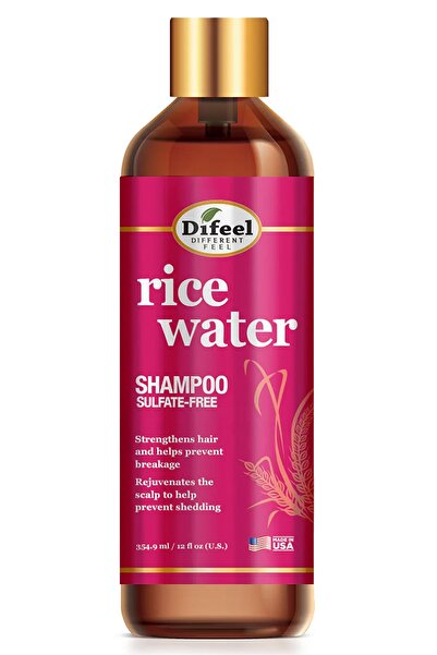 Difeel Rice Water Strengthening Sulfate-Free Shampoo 354.9ml