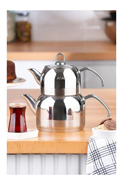 ACAR AR22.0312 Armin Aile Boy Çelik Çaydanlık