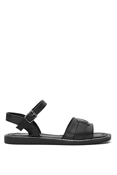 Venüs Women's Genuine Leather Flat Sandals 2512203Y