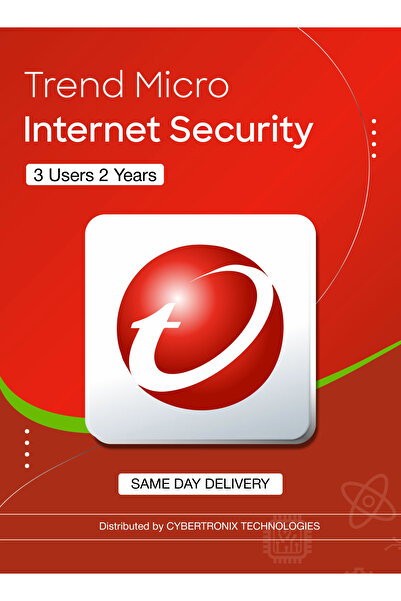 TREND MICRO Internet Security | 3 Users 2 Years | Digital License | SAME DAY DELIVERY