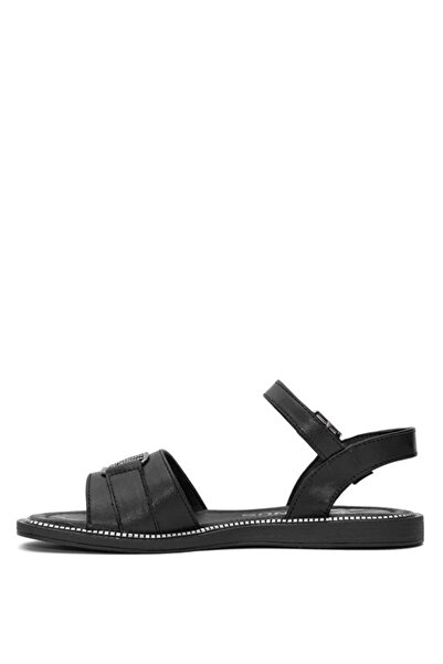 Venüs Women's Genuine Leather Flat Sandals 2512203Y