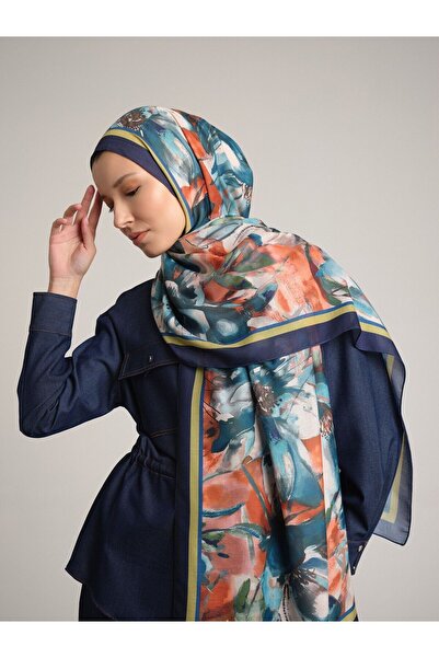 Ayshara شال من مجموعة كوكباهار بلون الفيروز ذو وجه واحد