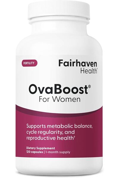 Fairhaven Health أوفابوست لتعزيز الخصوبة للنساء مع ميو-إينوسيتول وحمض ألفا-لي...