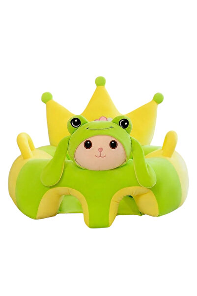 Krista Fotoliu Royal Crown Baby Baby Frog cu spătar și suport pentru picioare...