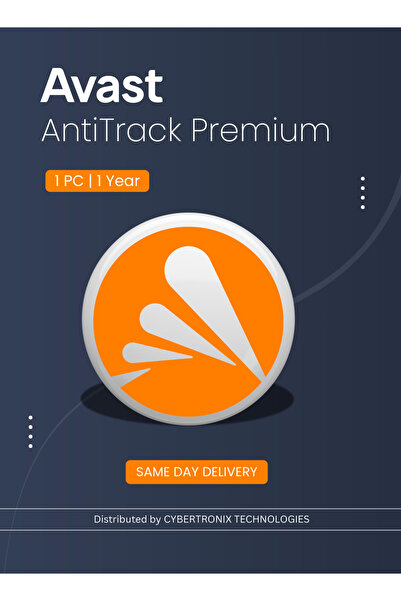 AVAST AntiTrack Premium | جهاز كمبيوتر واحد لمدة عام | ترخيص رقمي | توصيل في ...