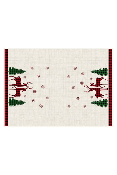 Lenjerii Deosebite Prosop de bucatarie Craciun, bumbac 100%, Santa