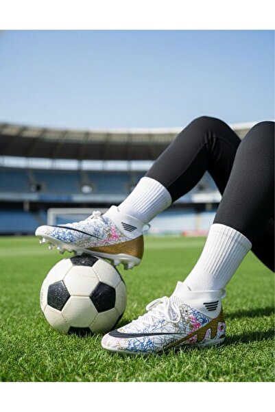 Slipcat Çoraplı Krampon Çim Ve Halı Saha Futbol Ayakkabısı