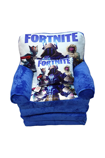 Krista Fotoliu și pernă Fortnite, cu 4 plăci, extensibile până la 150 cm